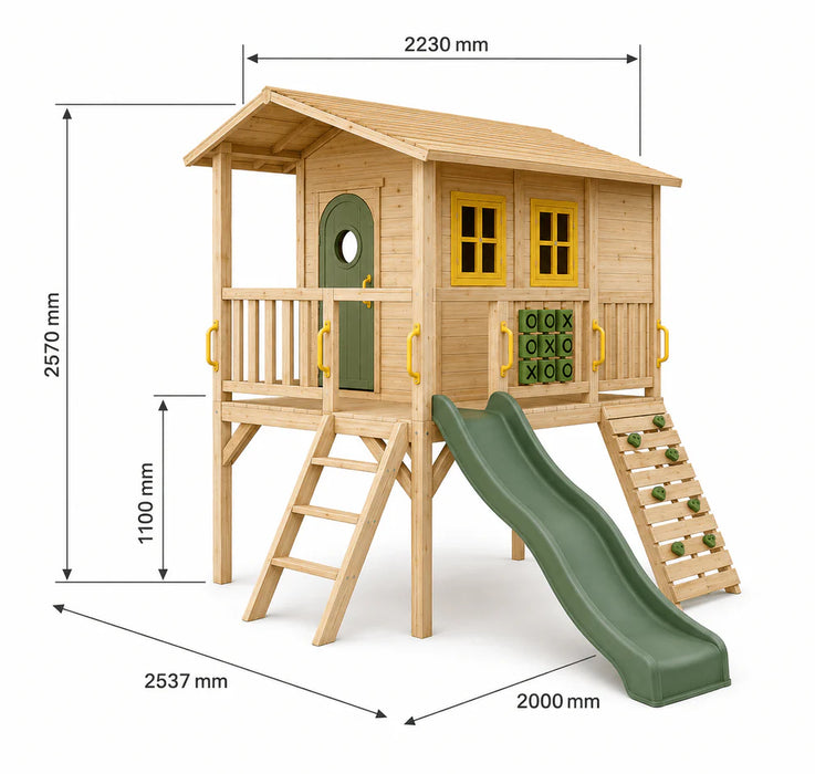 Kidzshack Sweet Shack Cubby House