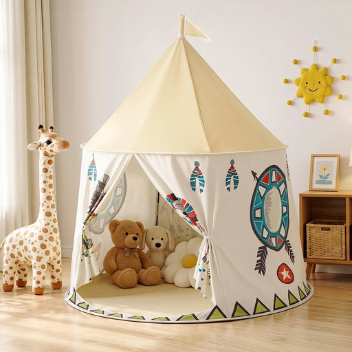 Keezi kids castle play tent, 115cm x 115cm