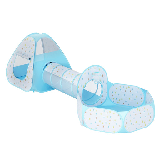 Keezi blue pop up play tent and ball pit