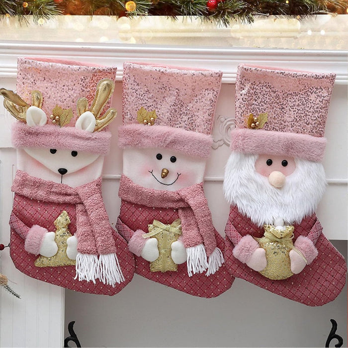Christmas Stocking Decoration Set