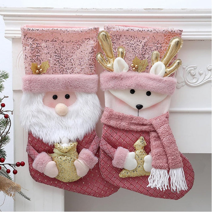 Christmas Stocking Decoration Set