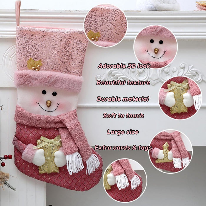 Christmas Stocking Decoration Set
