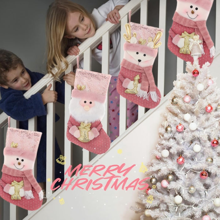 Christmas Stocking Decoration Set