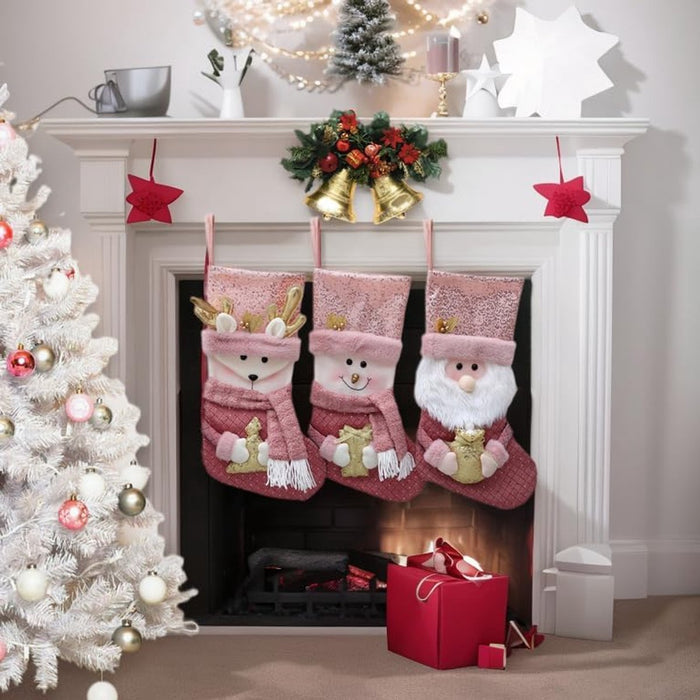 Christmas Stocking Decoration Set