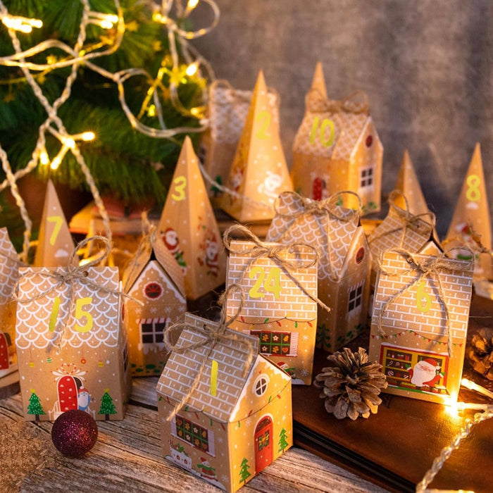 Advent Calendar Gift Boxes - 24 Pack