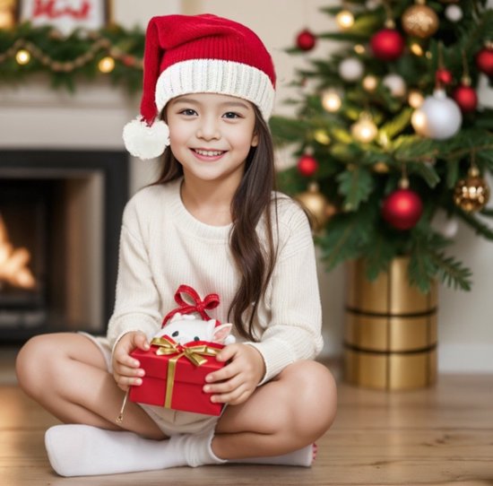 Santa Hats 2 Pack - Adult & Baby Sizes