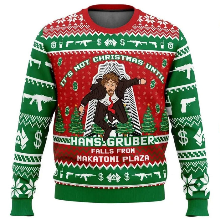 Ugly Christmas Sweatshirt - Nakatomi Plaza Christmas Party