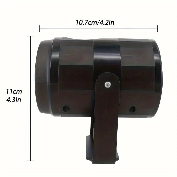 Rotating Snowflake Blizzard LED Projector Light