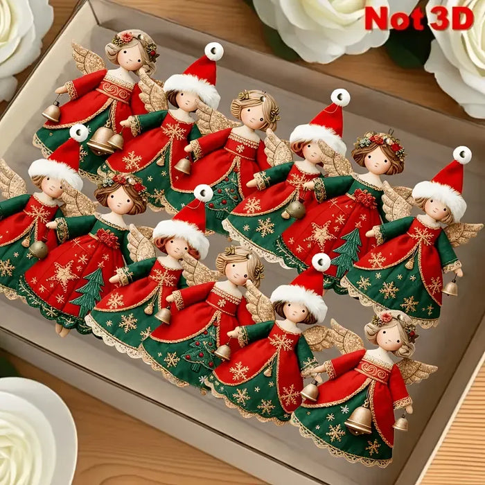 Christmas Angel Hanging Ornaments - 24 Pack