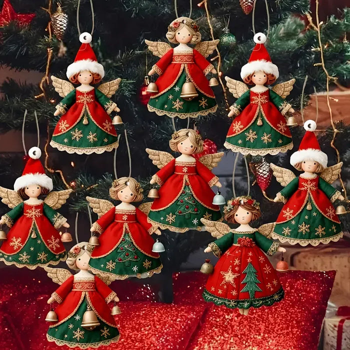 Christmas Angel Hanging Ornaments - 24 Pack