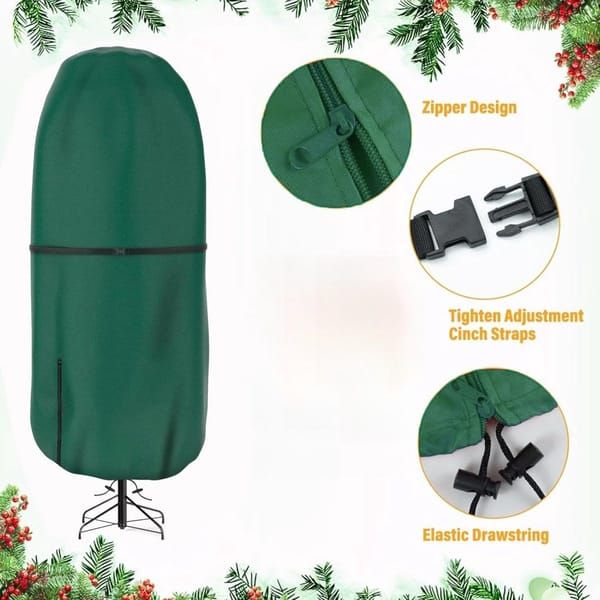 9ft Upright Christmas Tree Storage Bag - Waterproof Heavy Duty