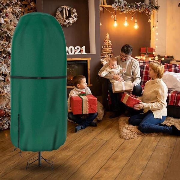 9ft Upright Christmas Tree Storage Bag - Waterproof Heavy Duty