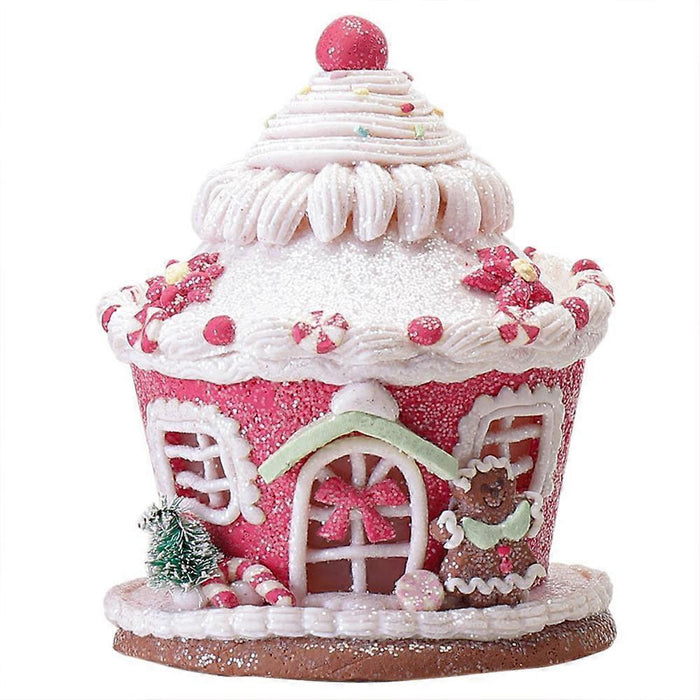 Decorative Gingerbread House - Christmas Tree Ornament