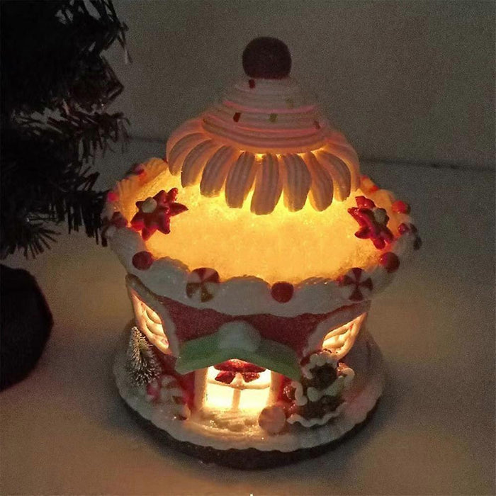 Decorative Gingerbread House - Christmas Tree Ornament