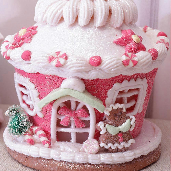 Decorative Gingerbread House - Christmas Tree Ornament