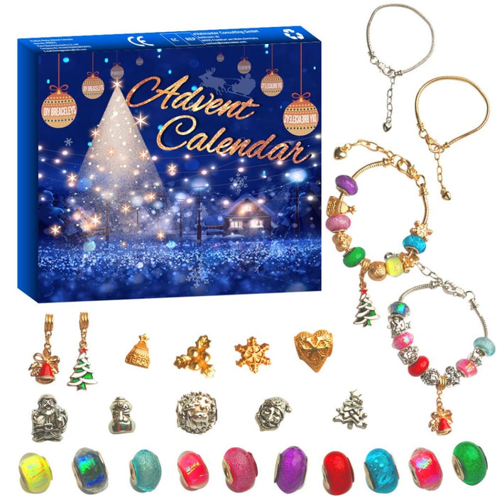 DIY Charm Bracelet Advent Calendar - 24 Days