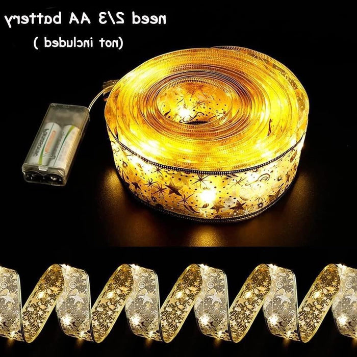 Christmas Tree String Lights 10m - LED Copper Wire