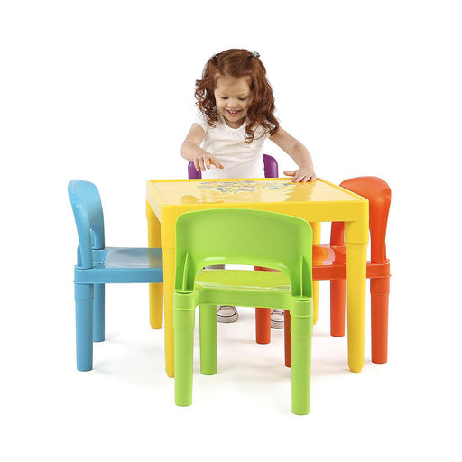 Multicoloured five piece children's furniture set
