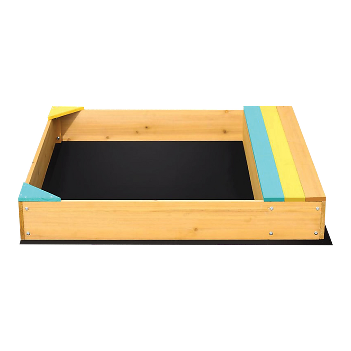 Wooden Kids Backyard Sandbox Children Outdoor Play Toy Sandpit