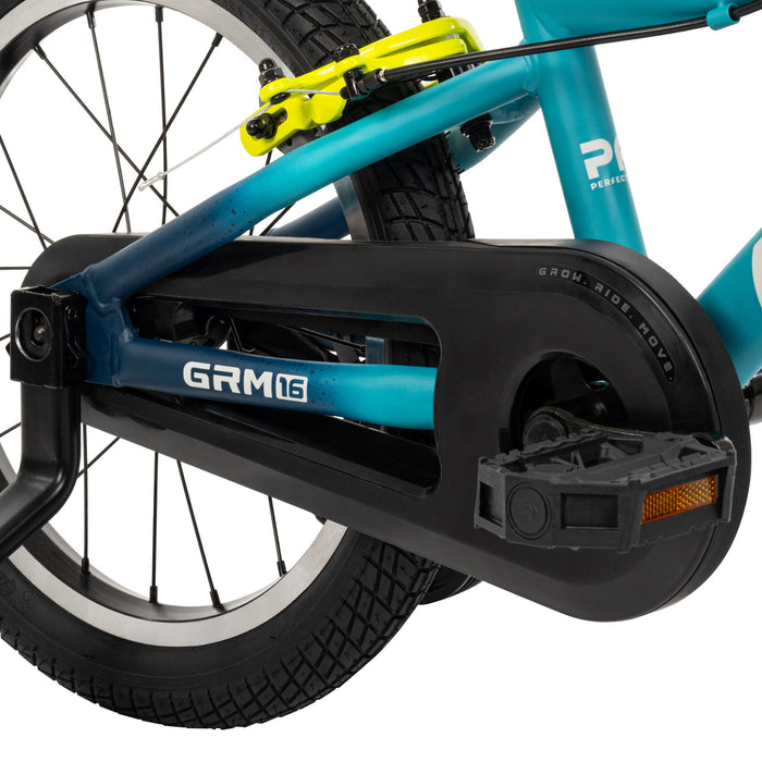 Huffy GRM 16-Inch Kids Bike Blue brakes