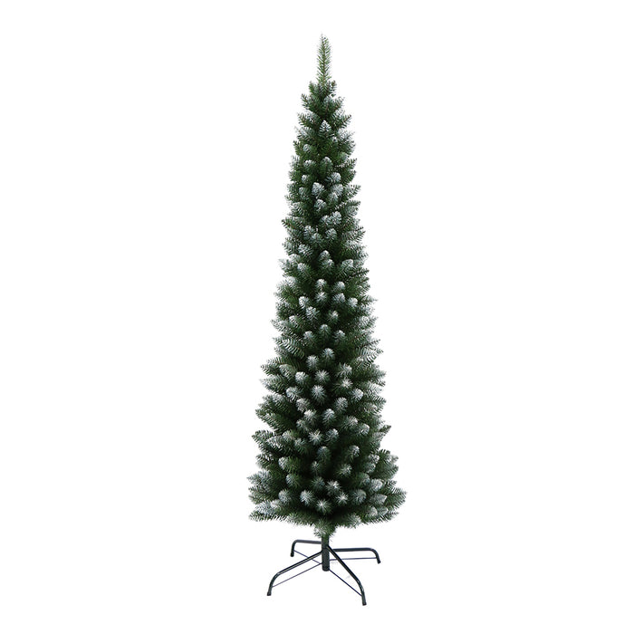 Jingle Jollys Snowy Christmas Tree 1.8m - 300 Tips