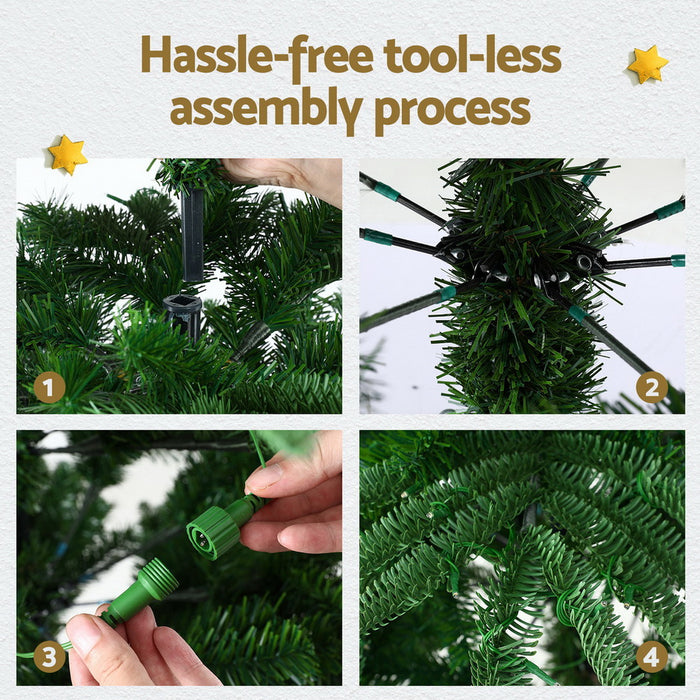 Jingle Jollys Sparse LED Christmas Tree 2.1m - 860 Tips