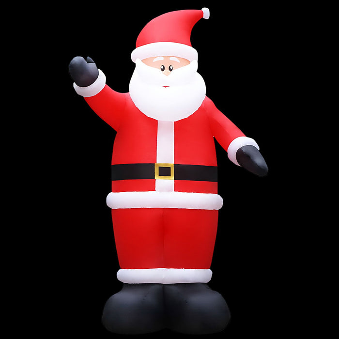 Jingle Jollys Giant Inflatable Santa 5m - Illuminated
