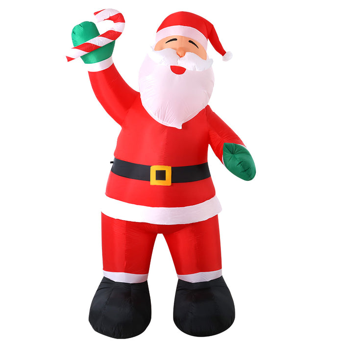Jingle Jollys Inflatable Santa 3m - Illuminated