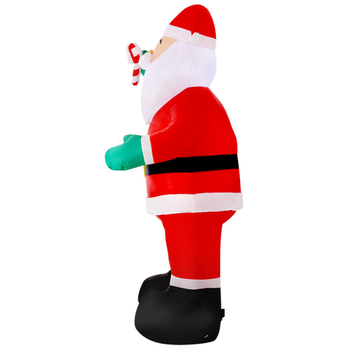 Jingle Jollys Inflatable Santa 3m - Illuminated