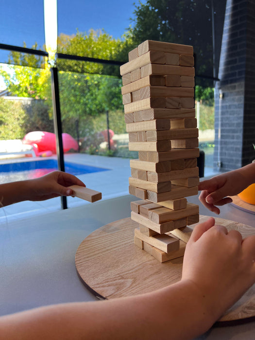 27cm Mini Jenjo Outdoor Wooden Block Game