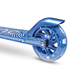 Zinc Identity 2.0 Folding Scooter Blue Navy wheel close-up