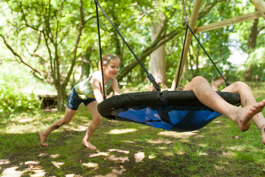 Plum Spider Monkey Nest Swing Set