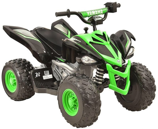 actual image of Green Yamaha Raptor ATV
