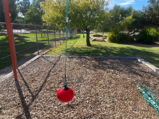 Aussie Swings Swinging Inflated Ball Rope - Swing Sets