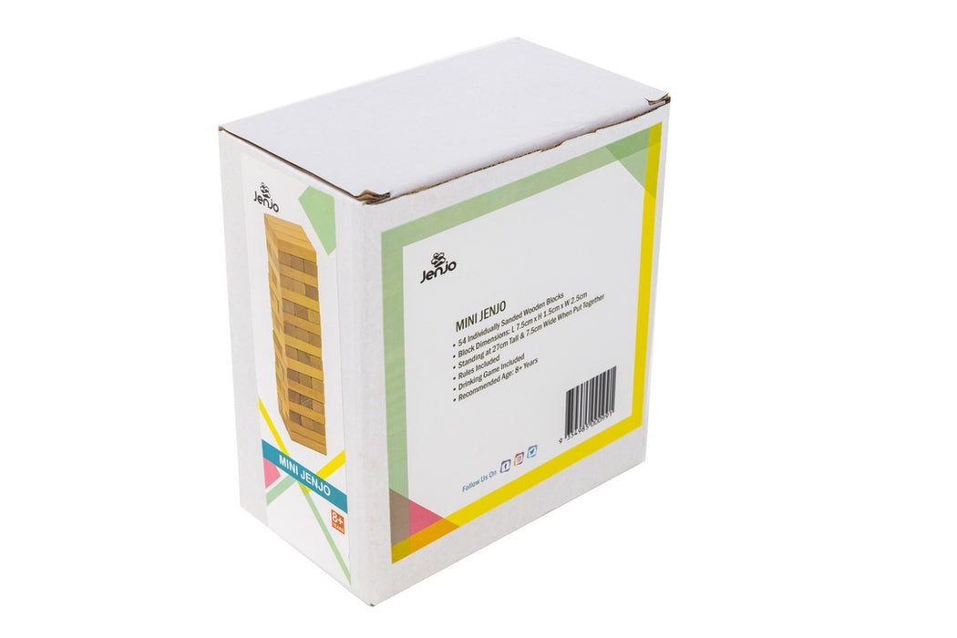 27cm Mini Jenjo Outdoor Wooden Block Game