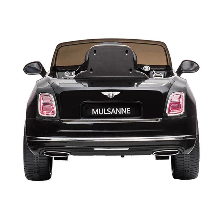 Bentley Mulsanne Electric Kids Ride On - Black - Kids Ride on Car