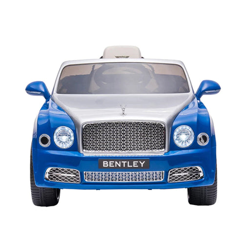 Bentley Mulsanne Electric Kids Ride On - Blue - Kids Ride on Car