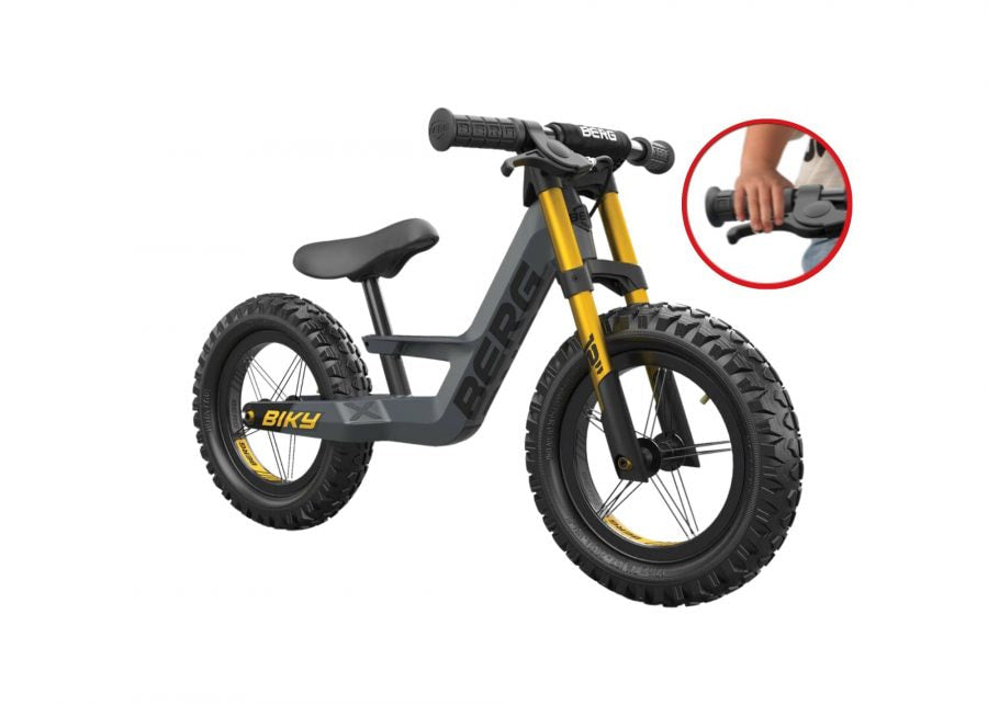 Berg Biky Cross Balance Bike with Handbrake