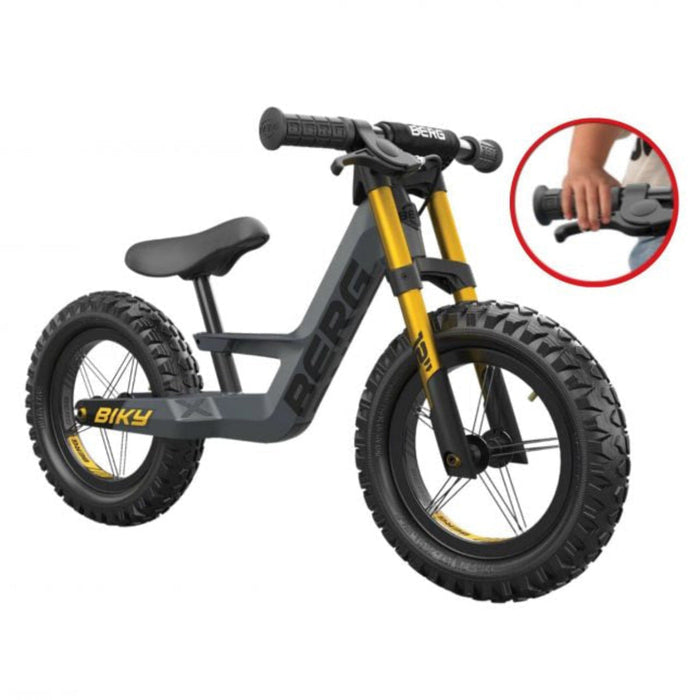 Berg Biky Cross Balance Bike with Handbrake