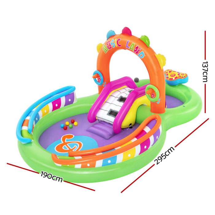 Bestway Kids Sing and Splash Inflatable Play Pool