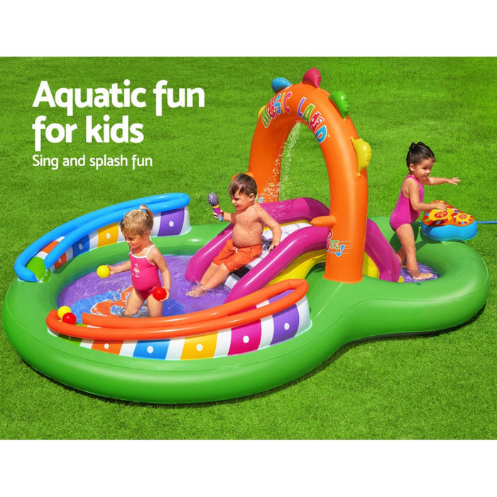 Bestway Kids Sing and Splash Inflatable Play Pool