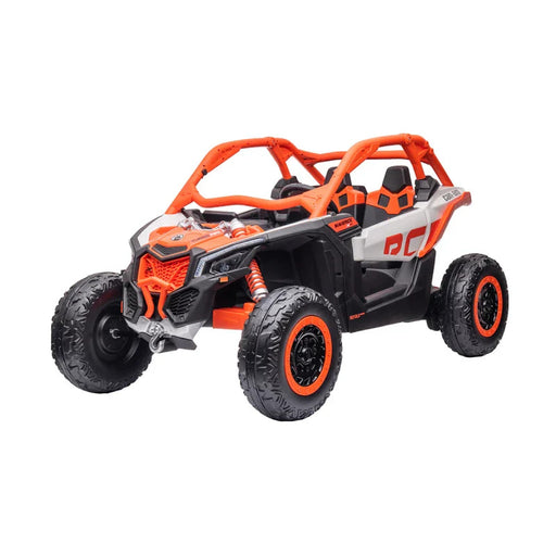 CAN-AM 24V Electric UTV Kids Ride On - Orange - Kids Ride on Car