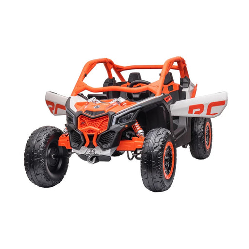 CAN-AM 24V Electric UTV Kids Ride On - Orange - Kids Ride on Car