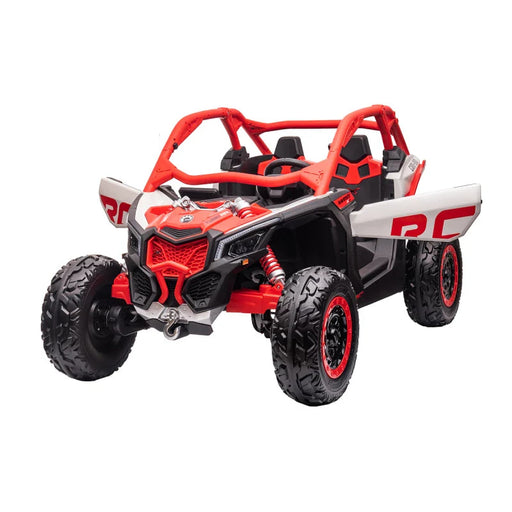 CAN-AM 24V Electric UTV Kids Ride On - Red - Kids Ride on Car