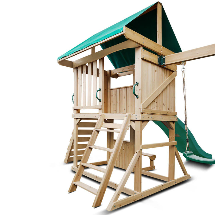 Carindale Play Centre rock climbing wall and 2.2m wavy slide