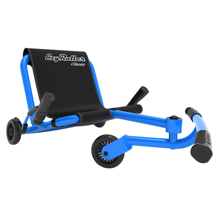 image of a blue ezyroller white background