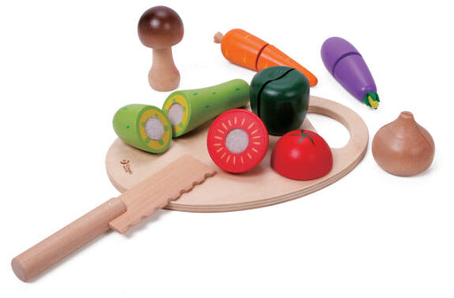 Classic World Cutting Vegetable Playset - Kids Kitchen