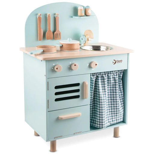 Classic World Retro Blue Kids Kitchen