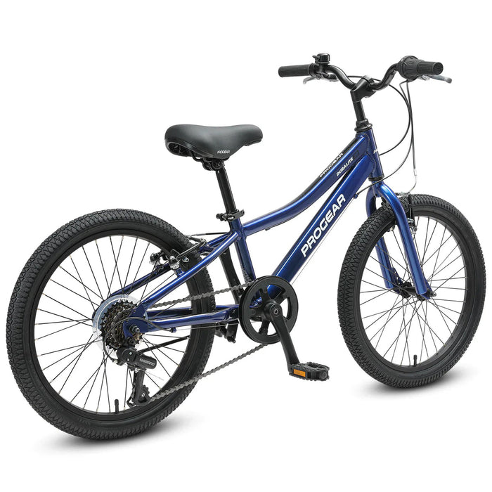DuraLite 7 Speed Kids Bike 20" - Royal Blue side