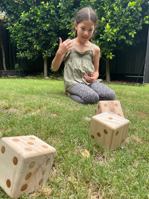 Giant Wooden Dice